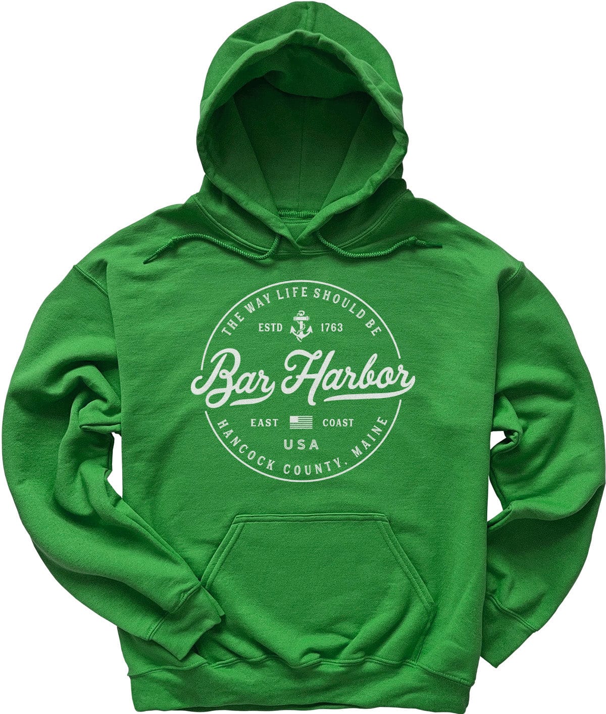 Bar Harbor Vacation Souvenir Hoodie