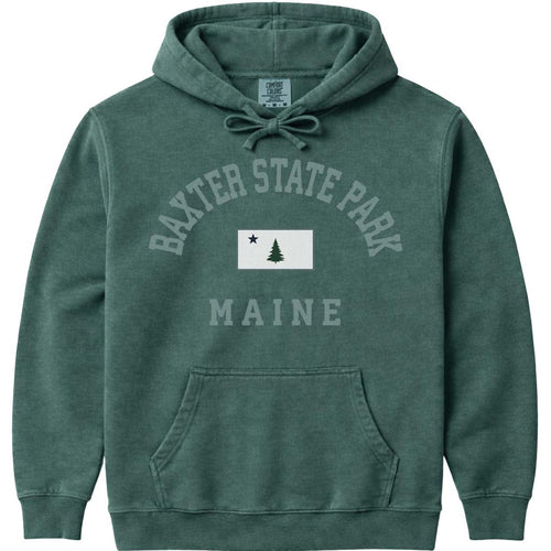Baxter State Park Maine Flag Sweatshirt
