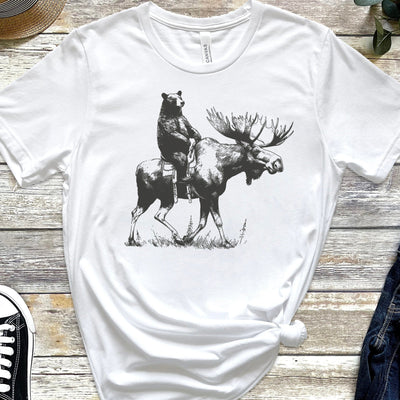 Bear Back Moose Rides T-Shirt