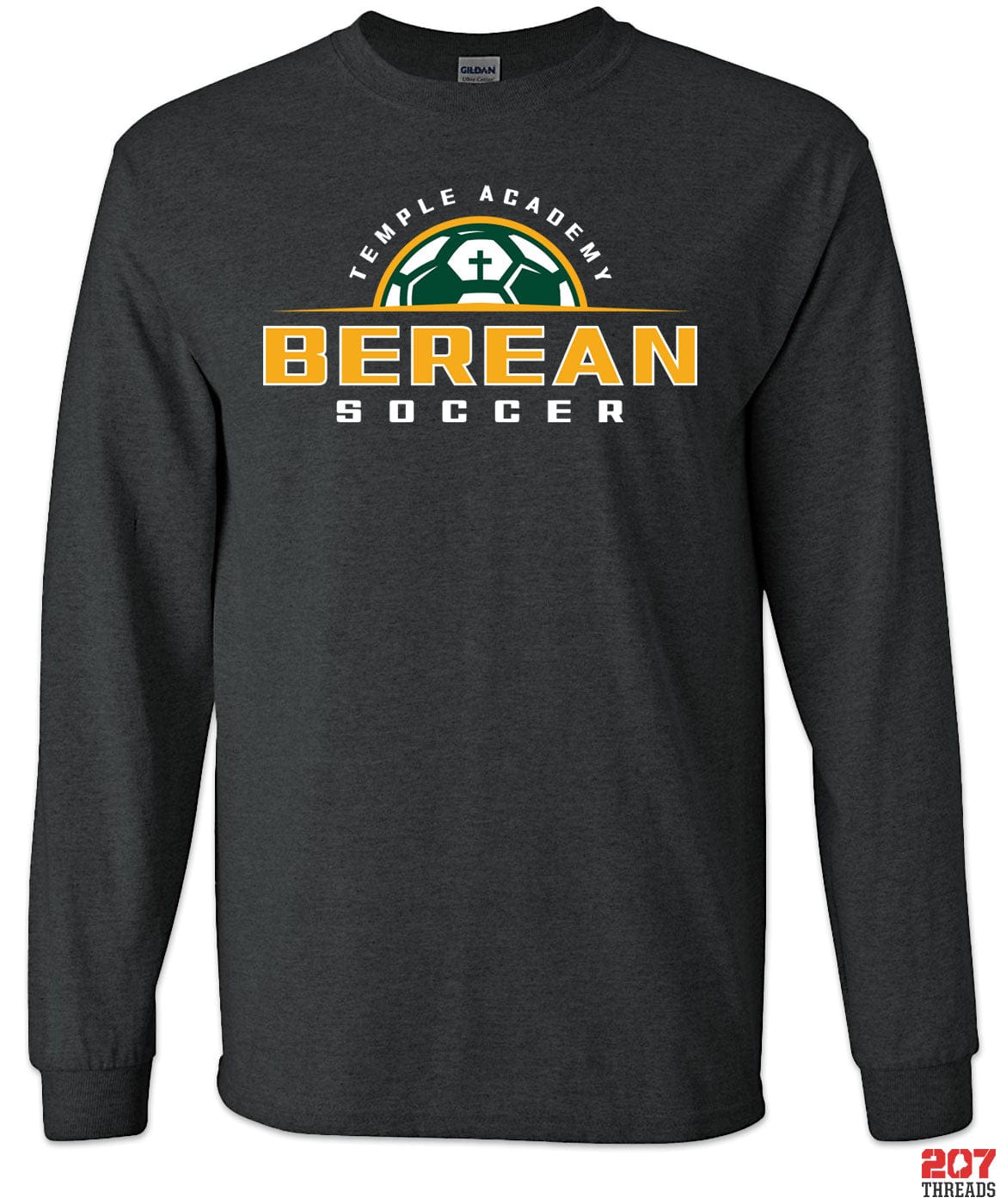 Temple Academy Berean Soccer Long Sleeve Shirt