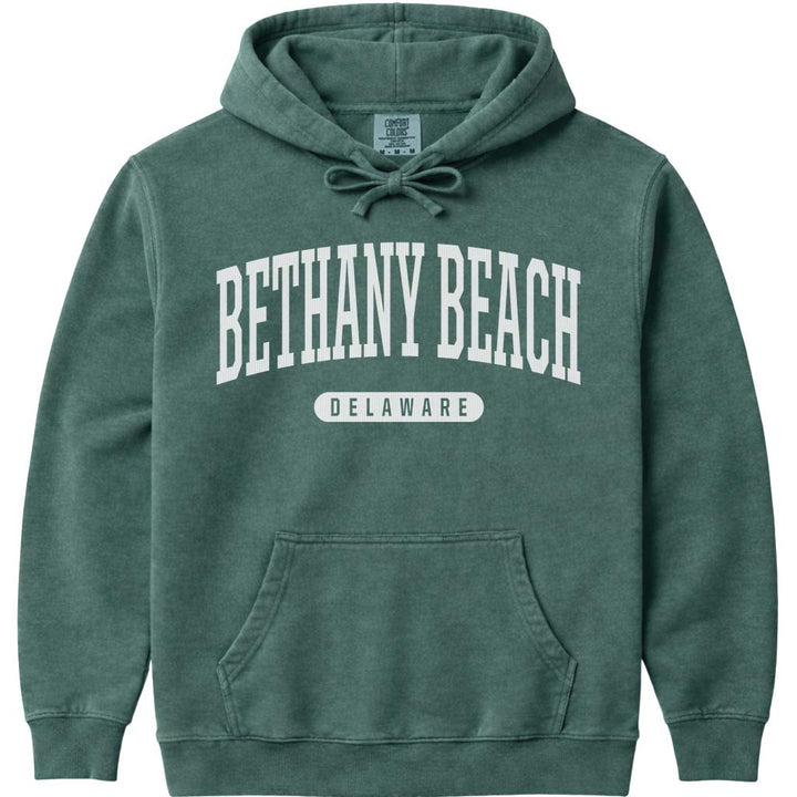 Bethany Beach Delaware Hoodie Sweatshirt - Blue Spruce