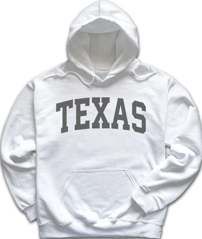 Black on Black Texas Hoodie