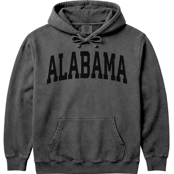 Black Alabama Hoodie - Pepper