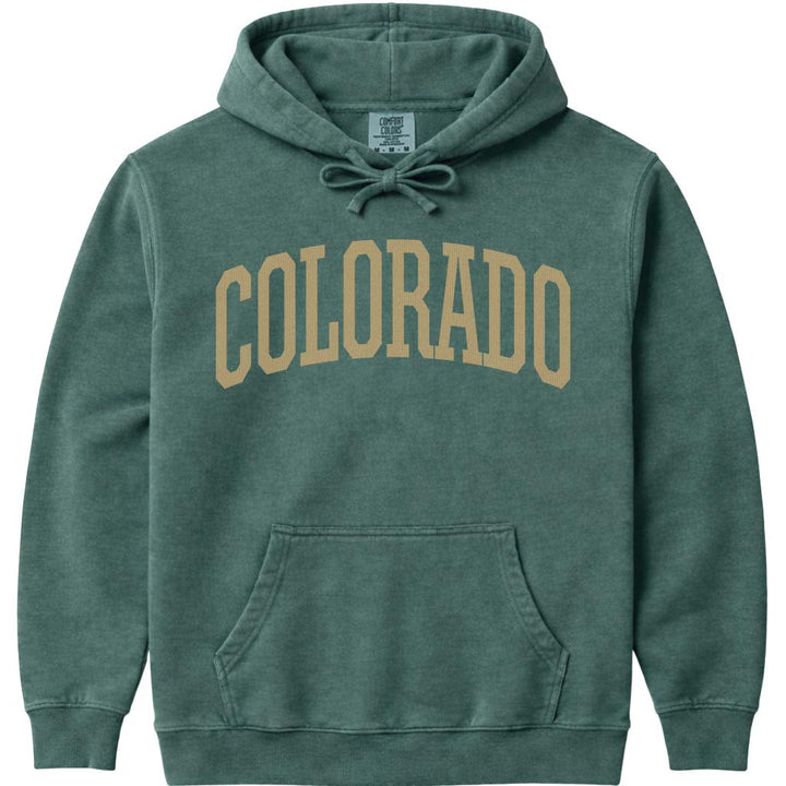 Black & Gold Colorado Buffs Hoodie - Blue Spruce