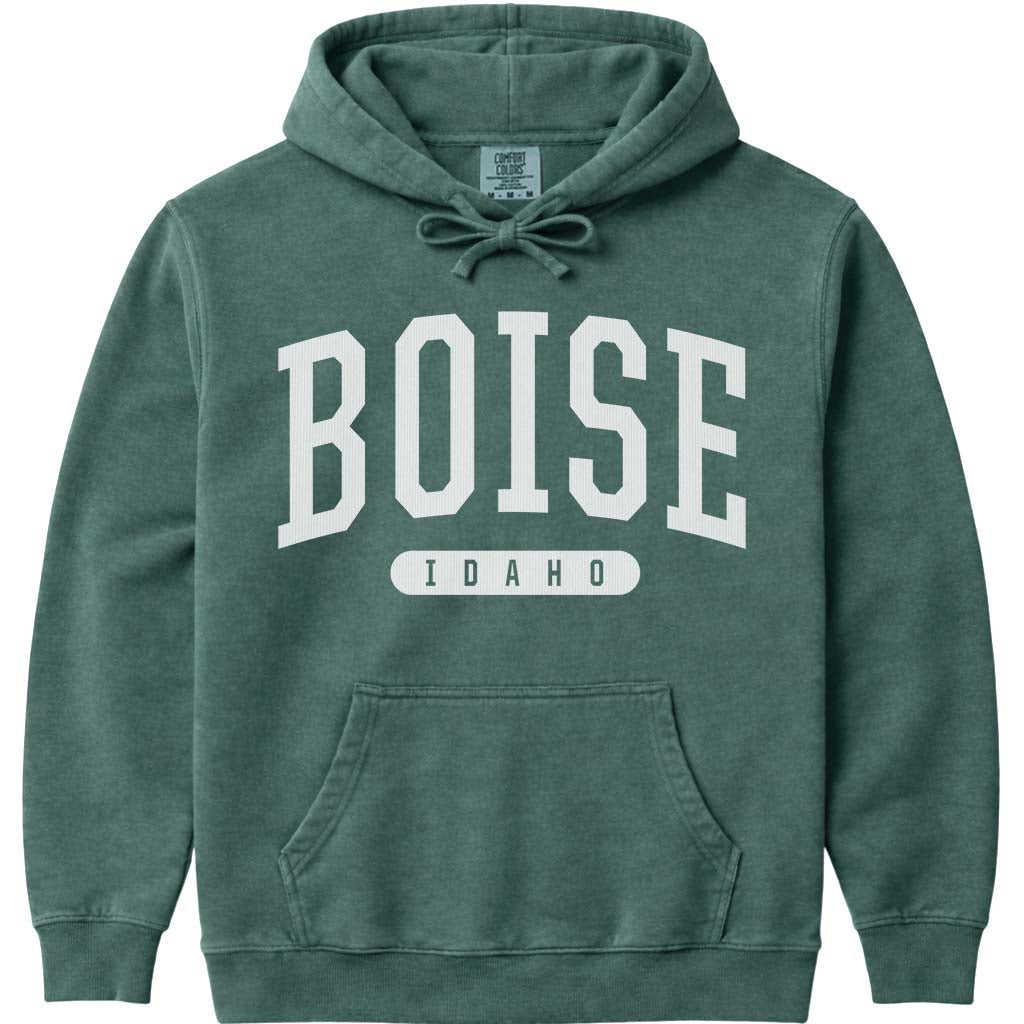 Boise Idaho Sweatshirt - Blue Spruce