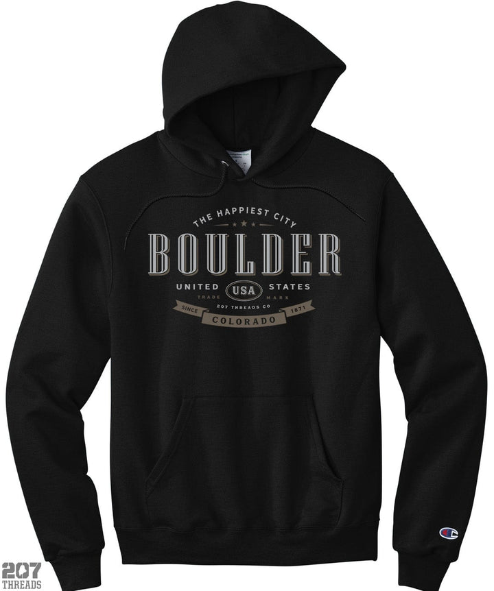 Boulder Hoodie Champion Souvenir Sweatshirt