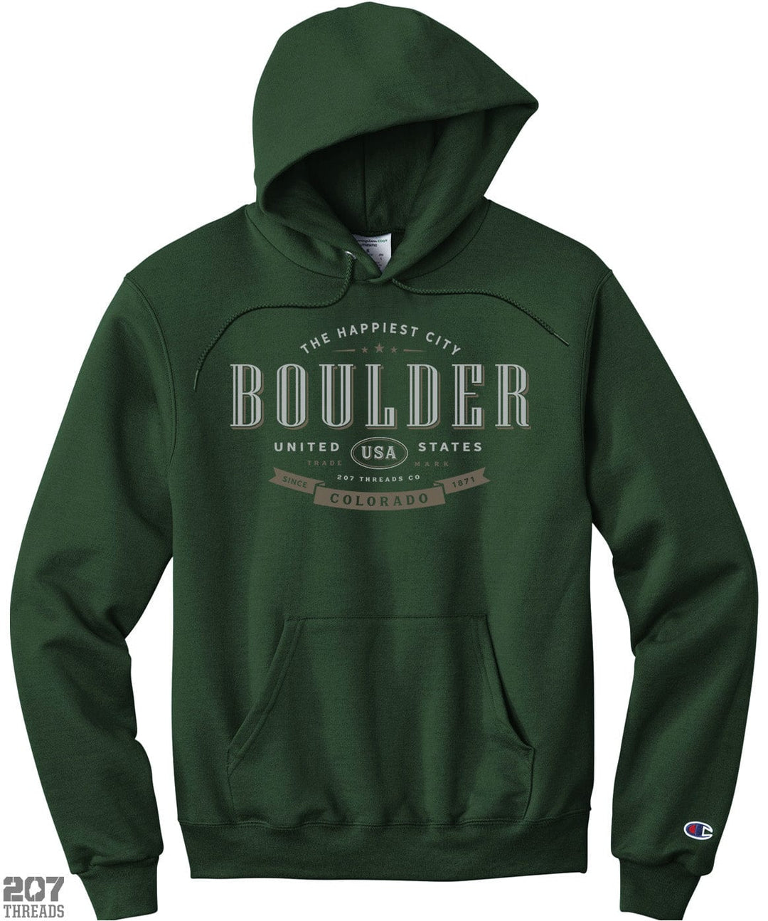 Boulder Hoodie Champion Souvenir Sweatshirt
