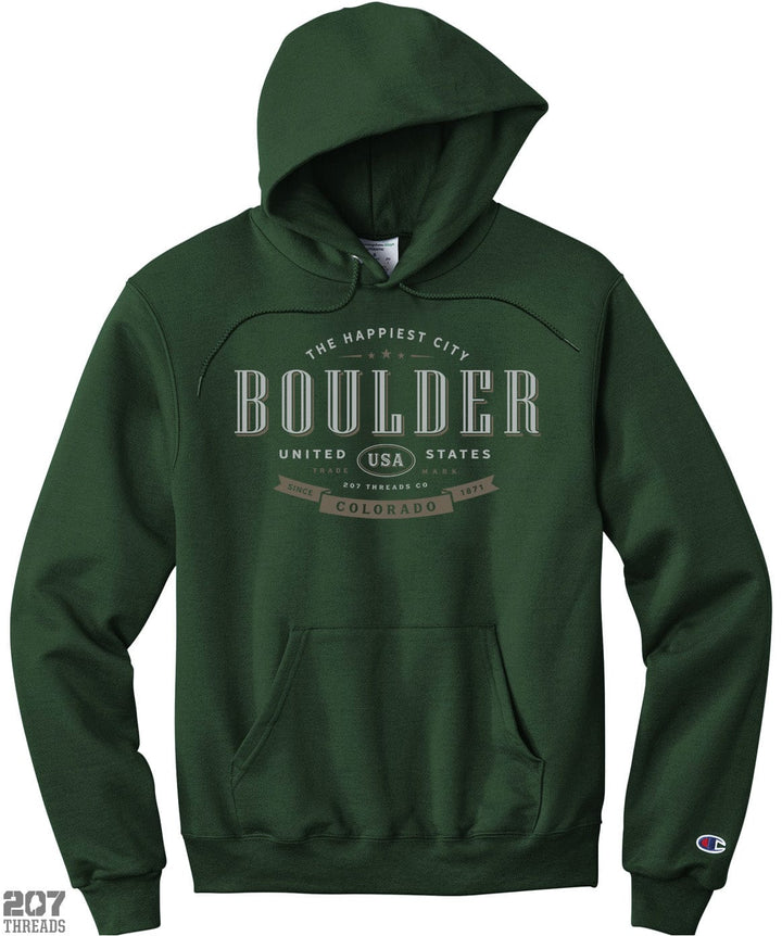 Boulder Hoodie Champion Souvenir Sweatshirt