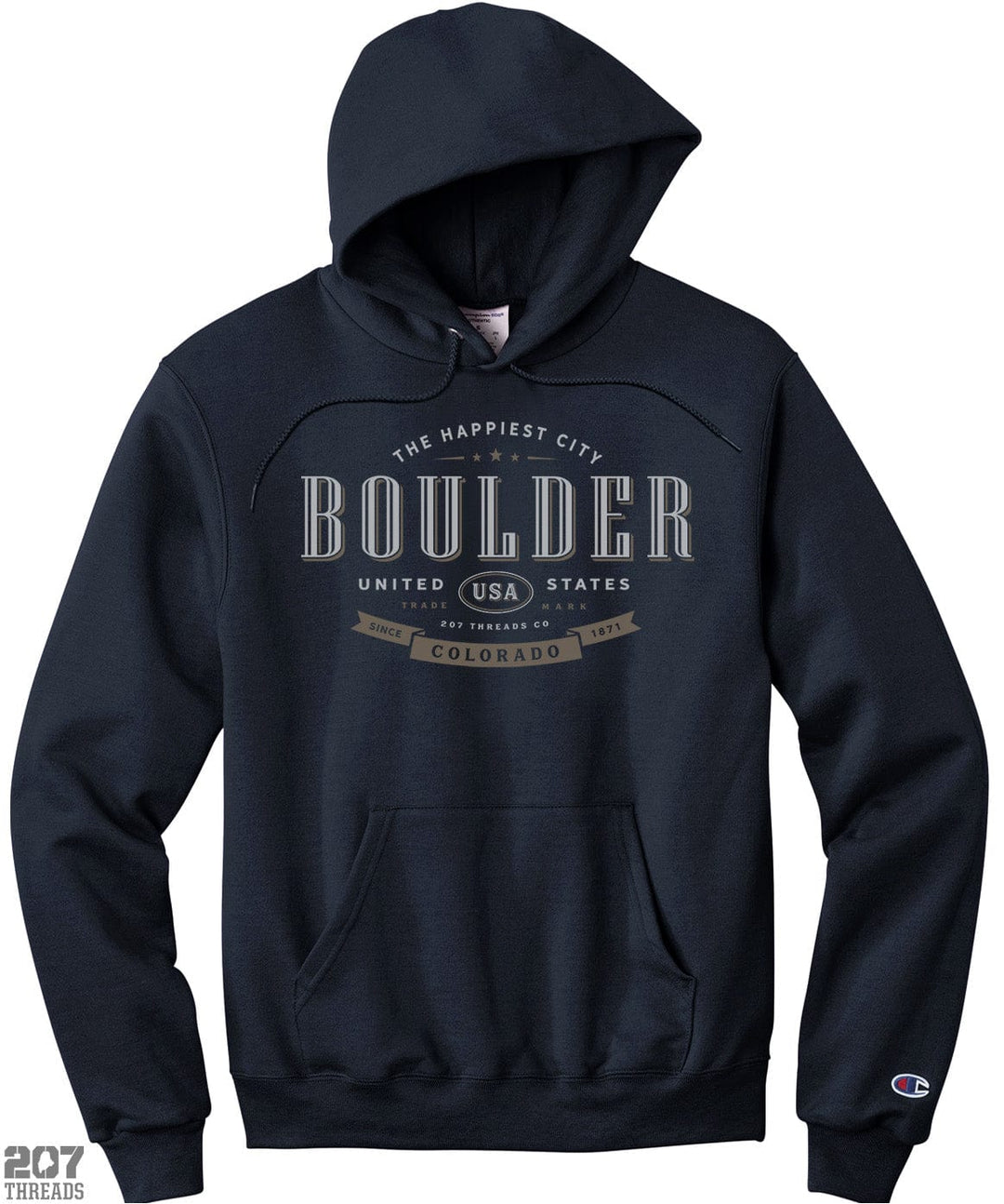 Boulder Hoodie Champion Souvenir Sweatshirt
