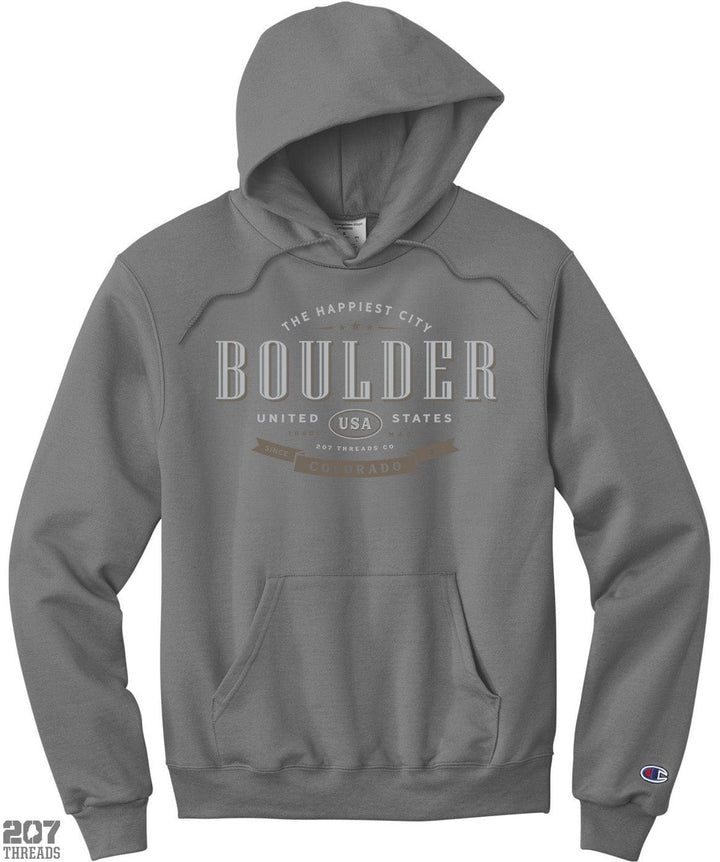Boulder Hoodie Champion Souvenir Sweatshirt