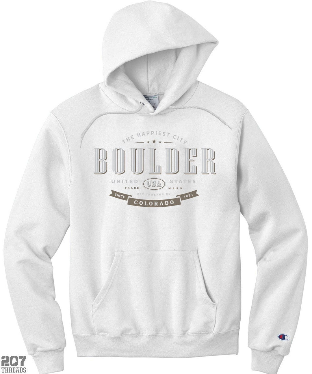 Boulder Hoodie Champion Souvenir Sweatshirt