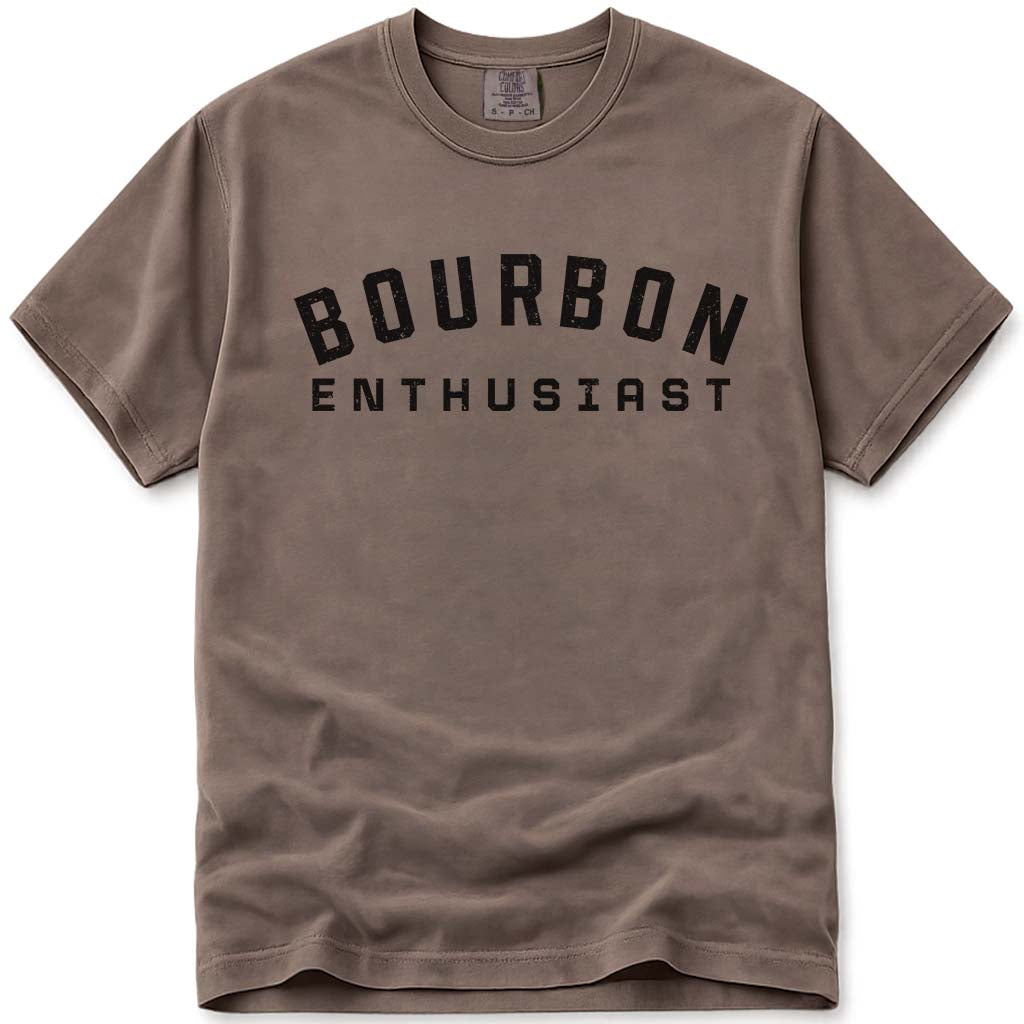 Bourbon Enthusiast Dad T-Shirt - Espresso