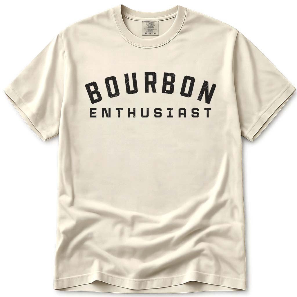 Bourbon Enthusiast Dad T-Shirt - Ivory