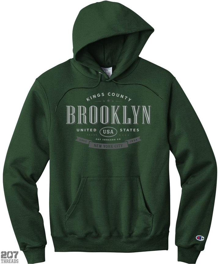 Brooklyn NY Hoodie Champion Sweatshirt