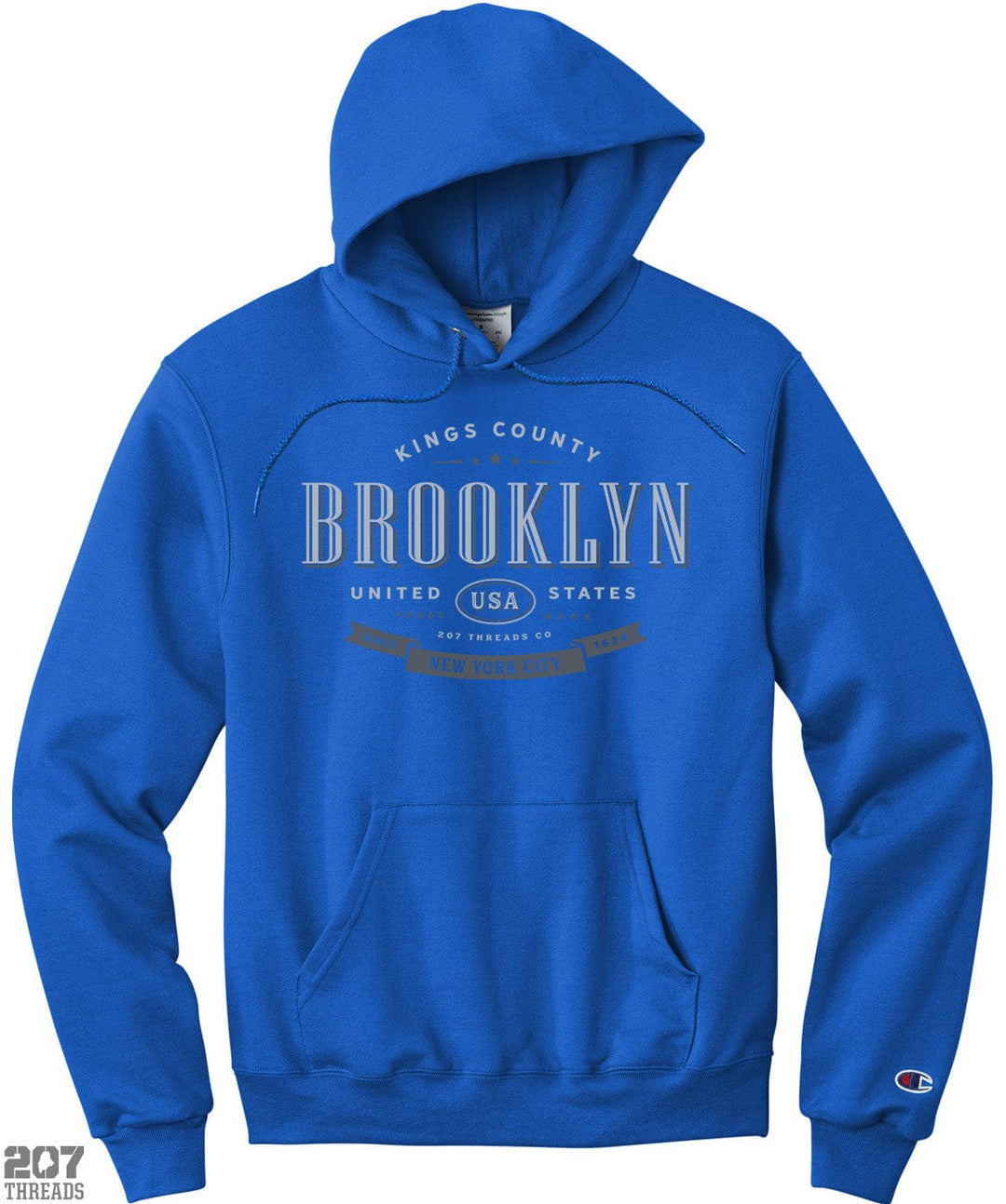 Brooklyn NY Hoodie Champion Sweatshirt