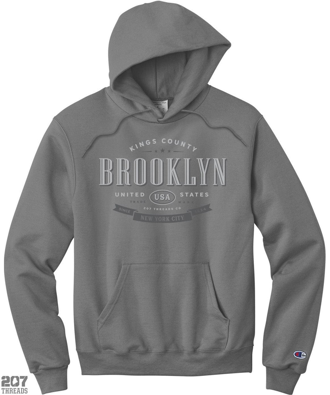 Brooklyn NY Hoodie Champion Sweatshirt