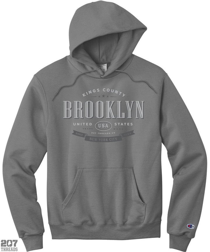 Brooklyn NY Hoodie Champion Sweatshirt