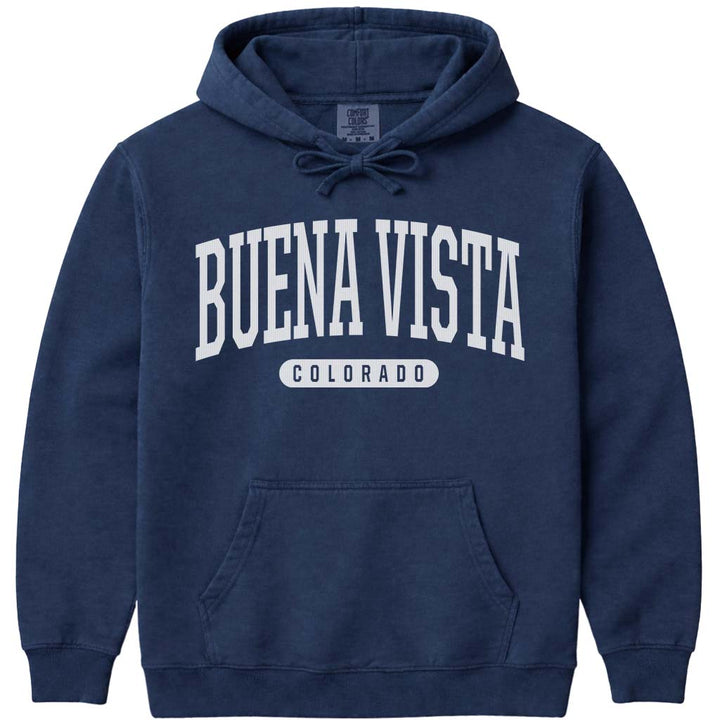 Buena Vista Colorado Hoodie Sweatshirt - Navy