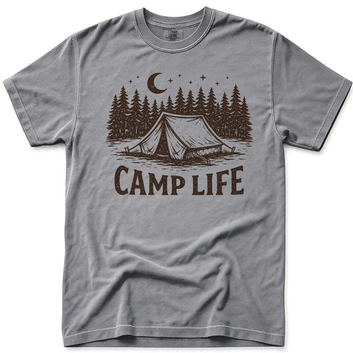 Camp Life Outdoor Adventure Camping T-Shirt