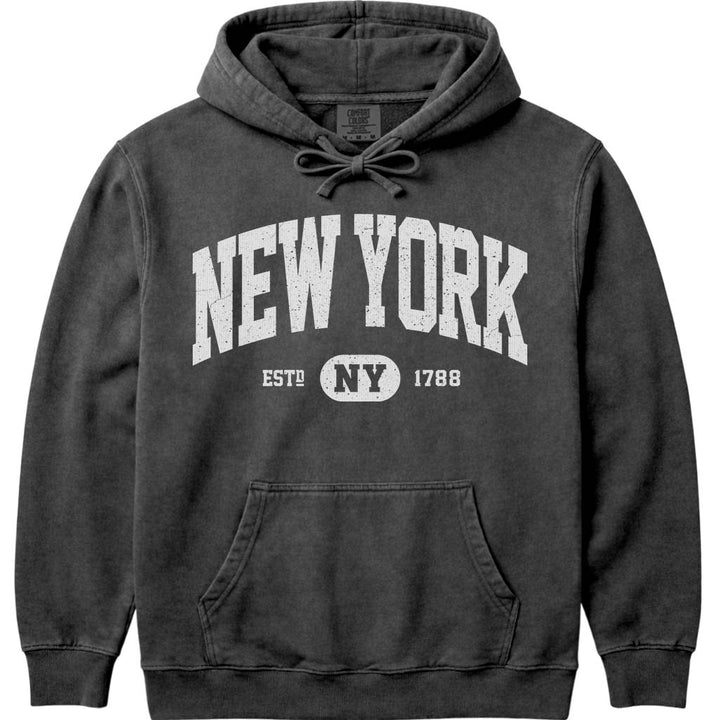 NY Sweatshirt Hoodie - Pepper