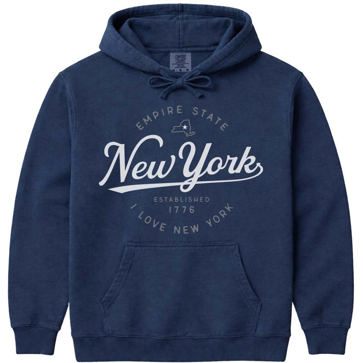New York Hoodie NY Vacation Sweatshirt - Navy