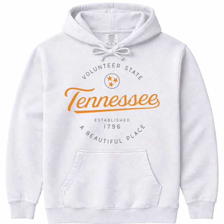 Tennessee Hoodie TN Vacation Sweatshirt - White