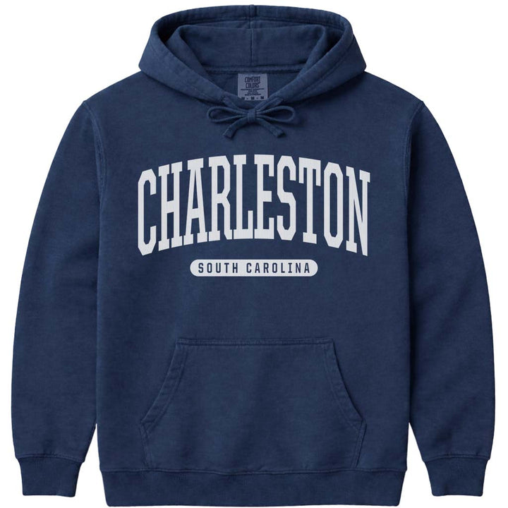Charleston South Carolina Sweatshirt Hoodie - Navy