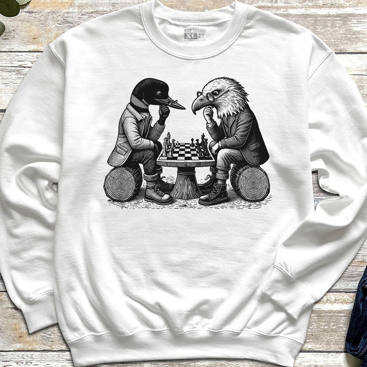 Loon & Eagle Chess Sweatshirt