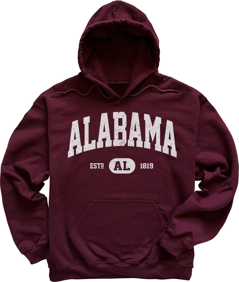 Classic Maroon Alabama Hoodie