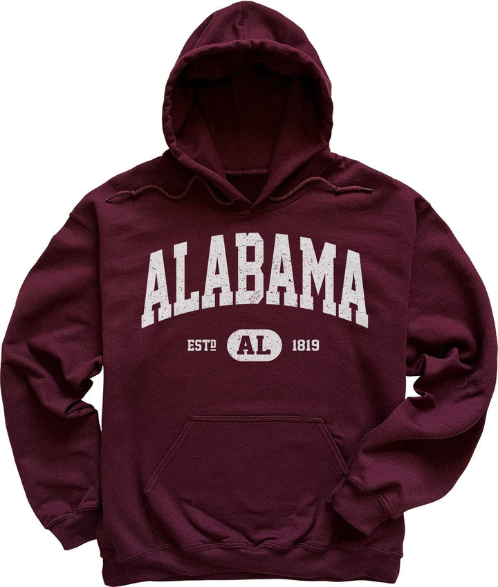 Classic Maroon Alabama Hoodie