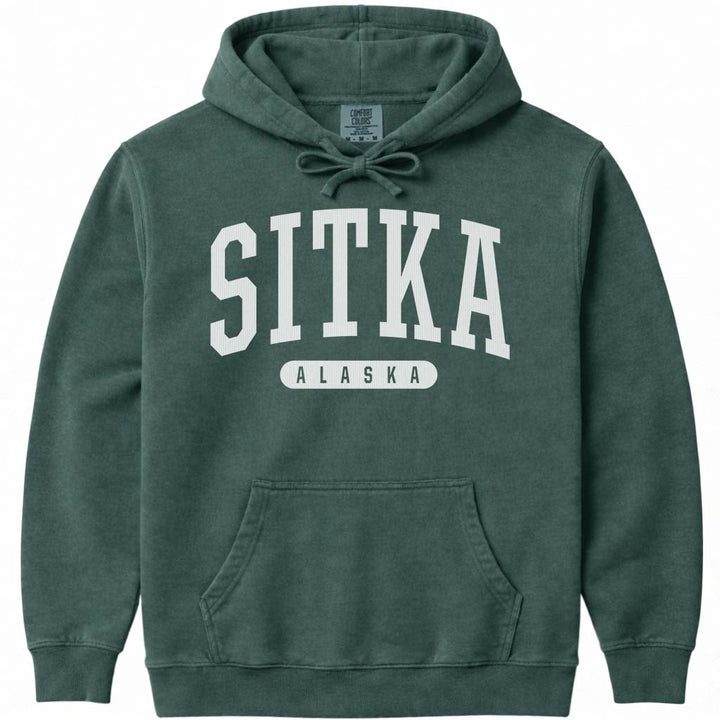 Classic Sitka Alaska Hoodie - Blue Spruce