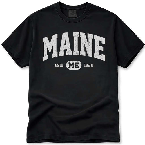 Classic Vintage Maine University T Shirt