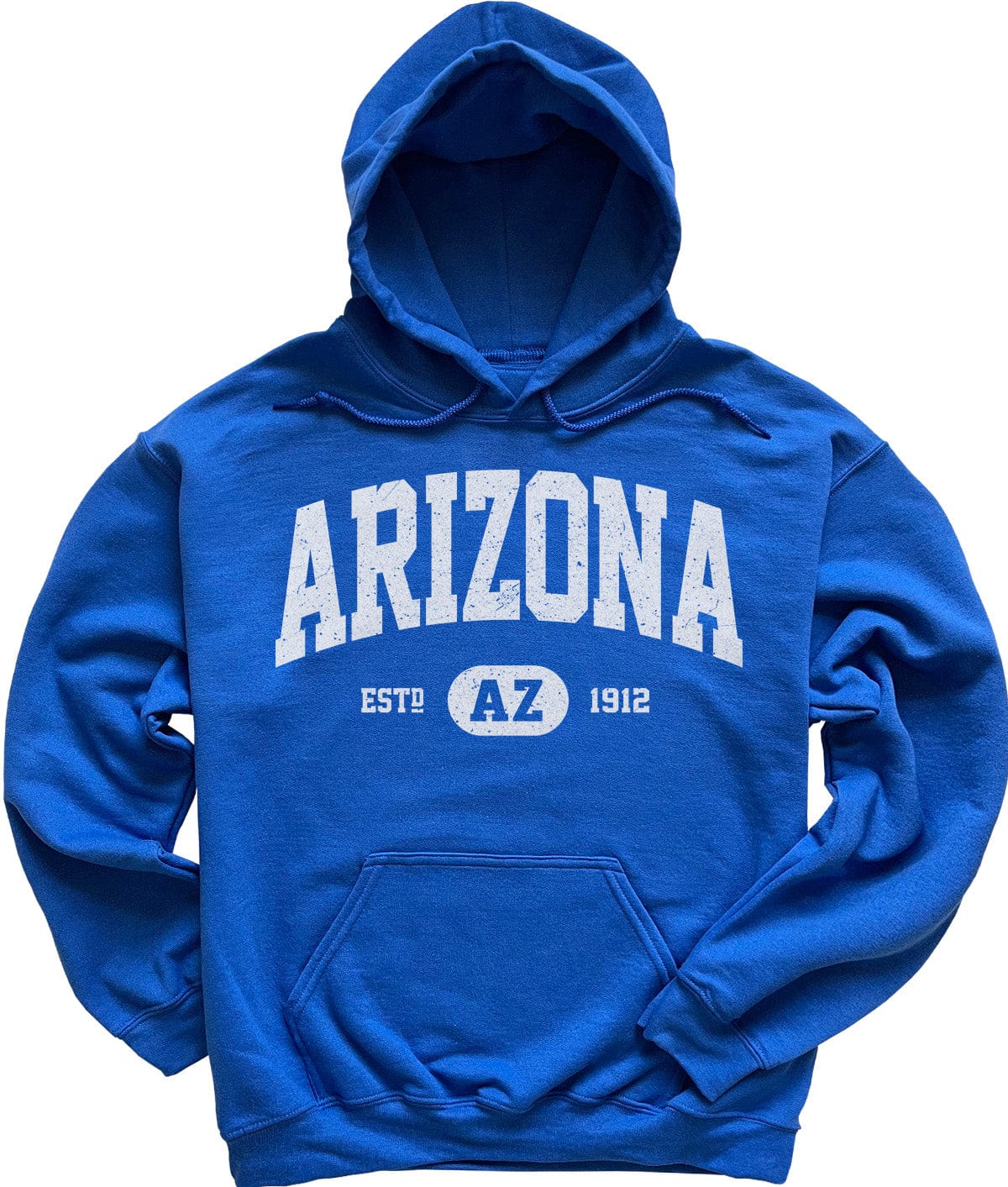 Royal Blue College Style Arizona Hoodie