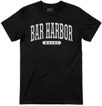 College University Style Bar Harbor Maine T-Shirt