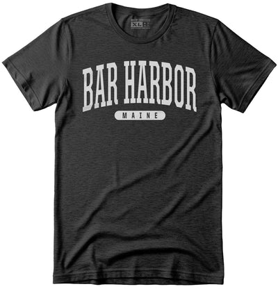 College University Style Bar Harbor Maine T-Shirt