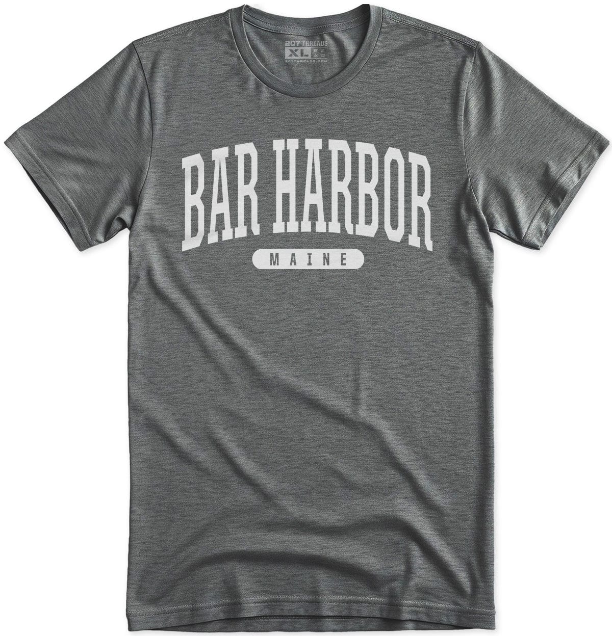 College University Style Bar Harbor Maine T-Shirt