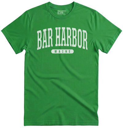 College University Style Bar Harbor Maine T-Shirt