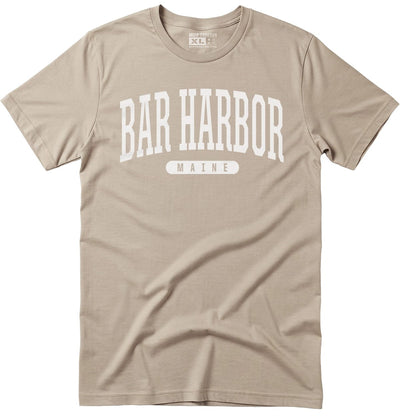 College University Style Bar Harbor Maine T-Shirt