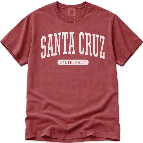 College Style Santa Cruz T Shirt