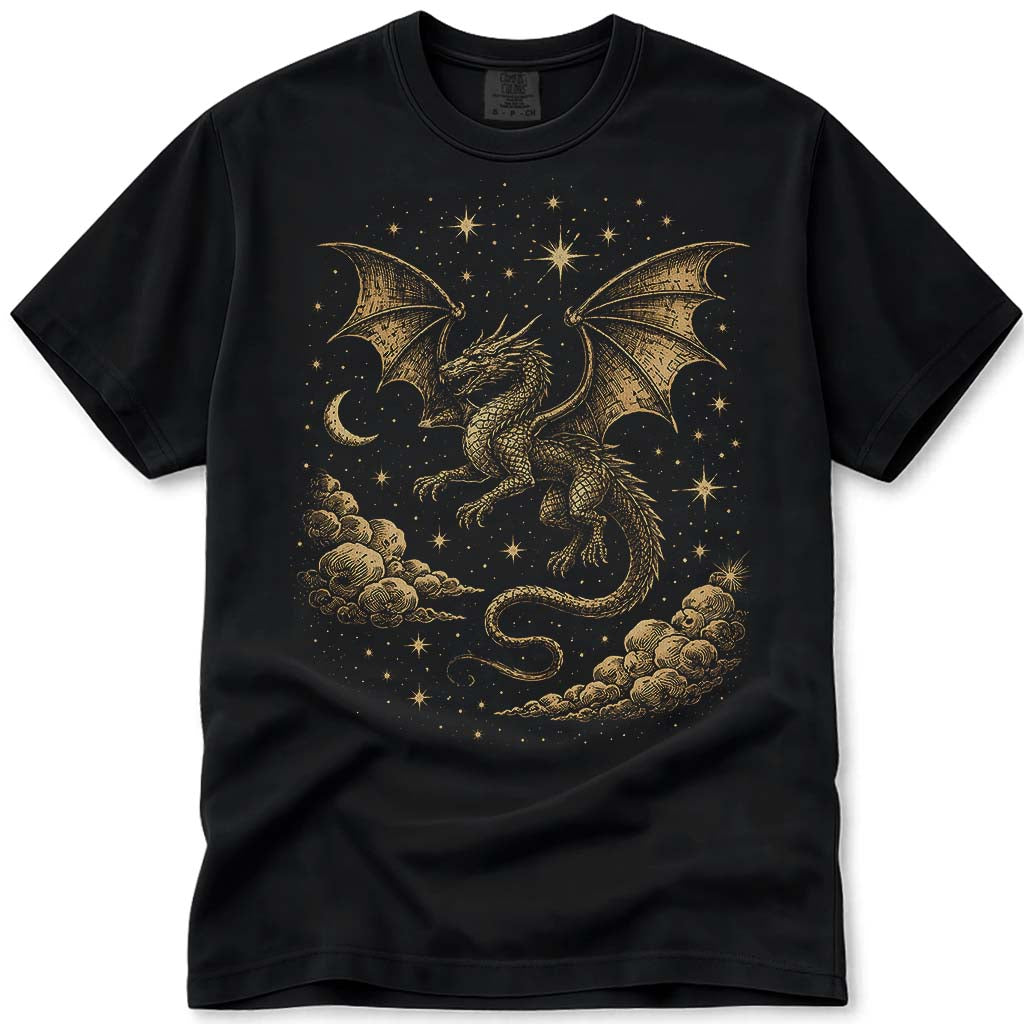Cool Dragon T Shirt - Black