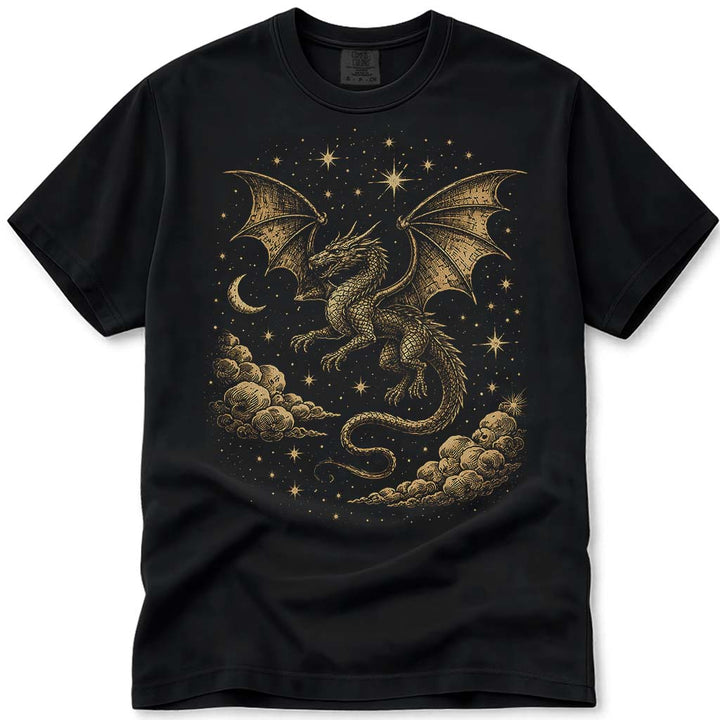 Cool Dragon T Shirt - Black