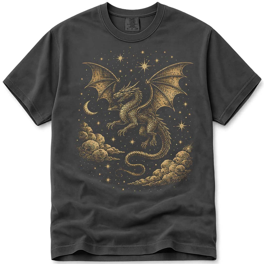 Cool Dragon T Shirt - Pepper