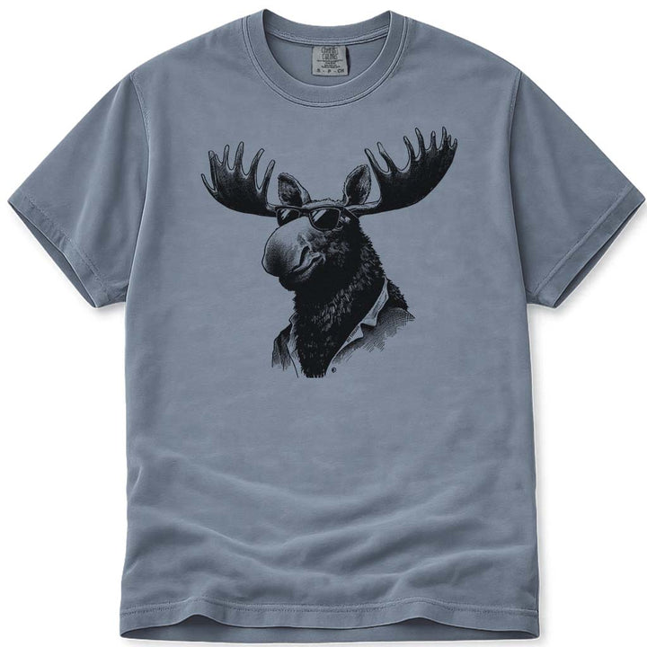 Cool Moose T Shirt - Blue Jean