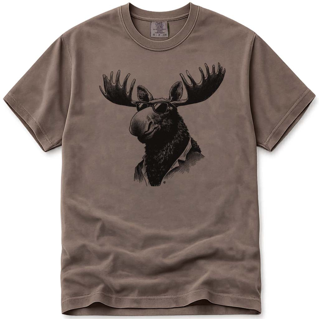 Cool Moose T Shirt - Espresso