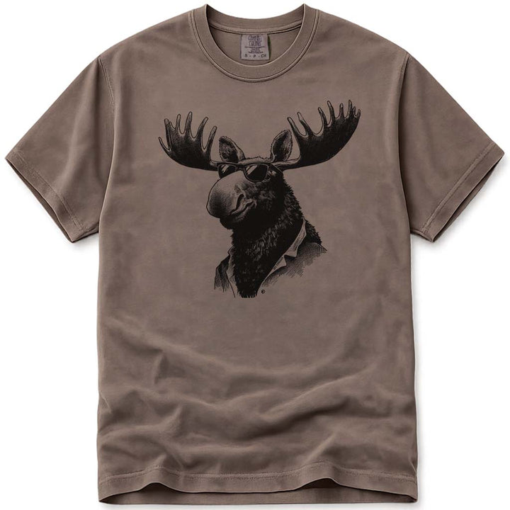 Cool Moose T Shirt - Espresso