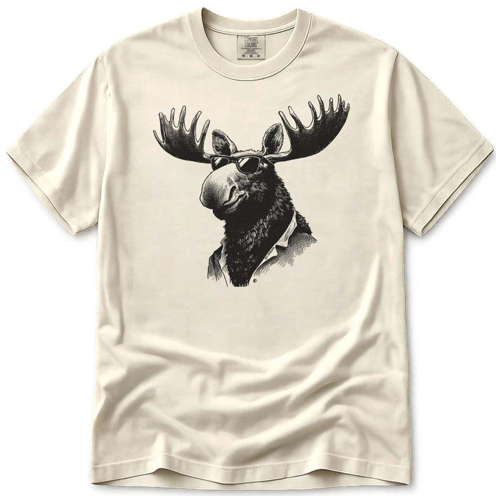 Cool Moose T Shirt - Ivory