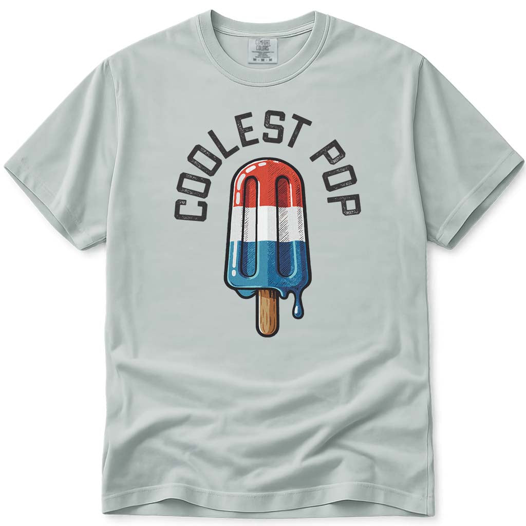 Dad The Coolest Pop Funny Shirt - Bay