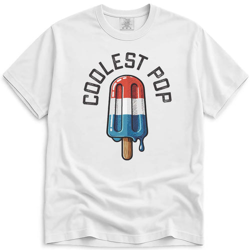 Dad The Coolest Pop Funny Shirt
