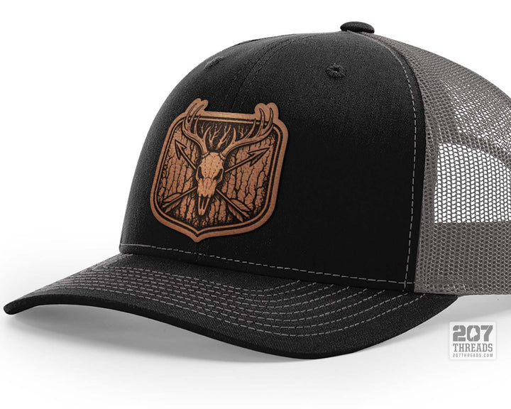 Deer Skull Bow Hunting Trucker Hat