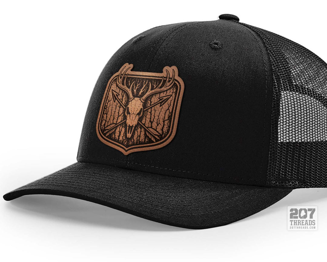 Deer Skull Bow Hunting Trucker Hat